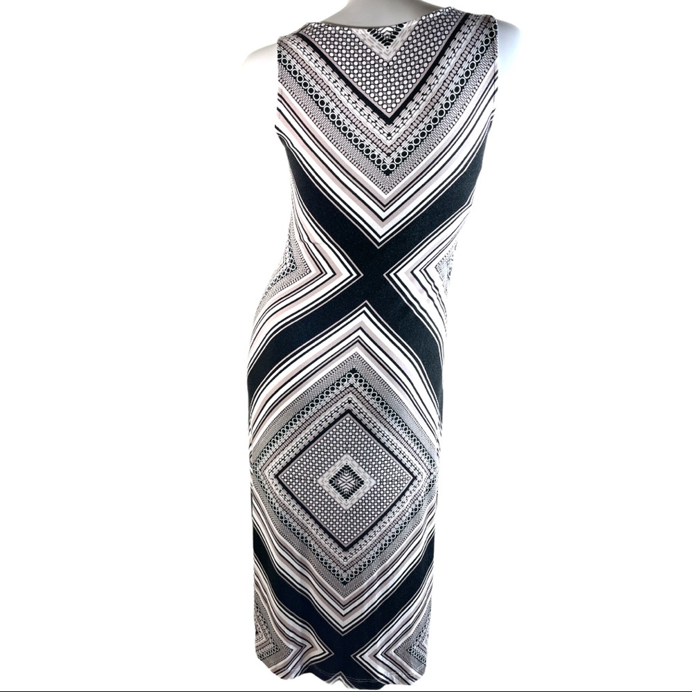 SOMA Geometric Print Sleeveless Maxi Dress in XS - Picture 2 of 12